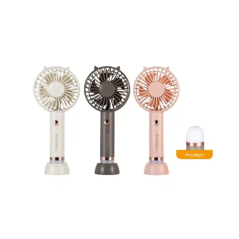 Jy super jy 2320 model mini rechargeable fan with led light